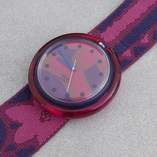 Orologio Pop Swatch NDEBELE (PWN108), vintage, 1992, mai indossato, nuovo, senza scatola