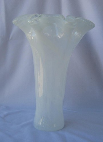 Vaso vetro art decò - vaso,