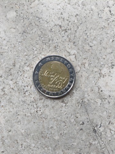 Moneta euro rara slovenia - ,