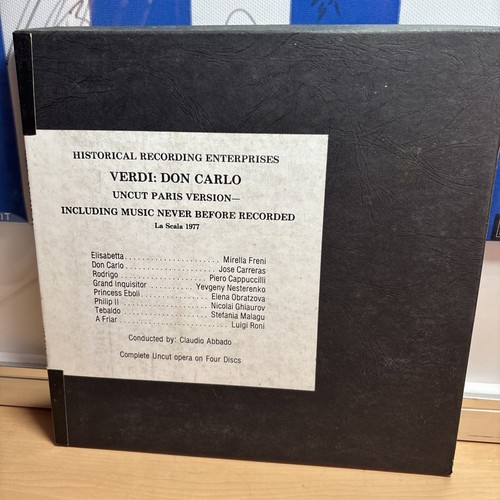 Verdi don carlo - , uncut