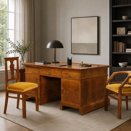 Scrivania art déco antica - art,