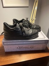 A Bathing Ape bapesta nero UK