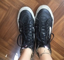 Vans Nere Alte Donna