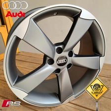 Real Rotor Kit 4 Cerchi In Lega 18" Compatibili con Audi S RS Q2 Q3 Q4 Q5 TT