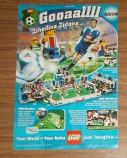 Rara Pubblicità LEGO Calcio