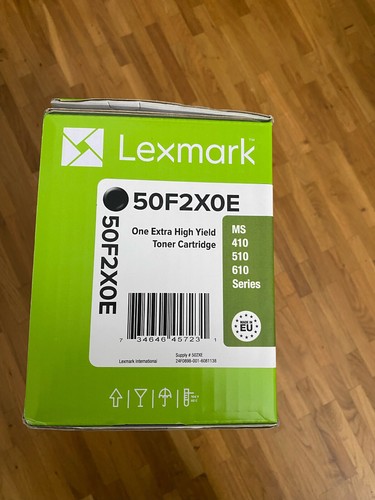 Toner lexmark 50f2x0e - toner, nero