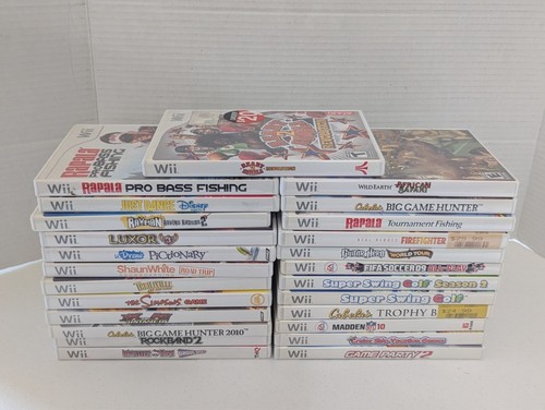 Nintendo wii games lot tested - nintendo,