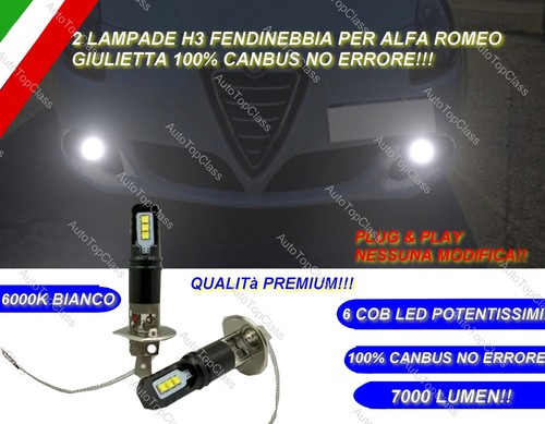 Kit led fendinebbia alfa romeo - alfa,
