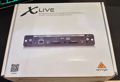 Behringer live x32 - x-live-,