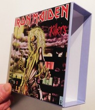 IRON MAIDEN KILLERS + SEVENTH SON EMPTY BOX FOR JAPAN MINI LP CD      G04