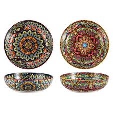 Ciotole per Pasta Piatti Fondi in Porcellana 2 pezzi 1500 ml Ciotole per