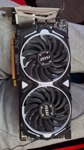 Msi radeon 580 - armor, oc