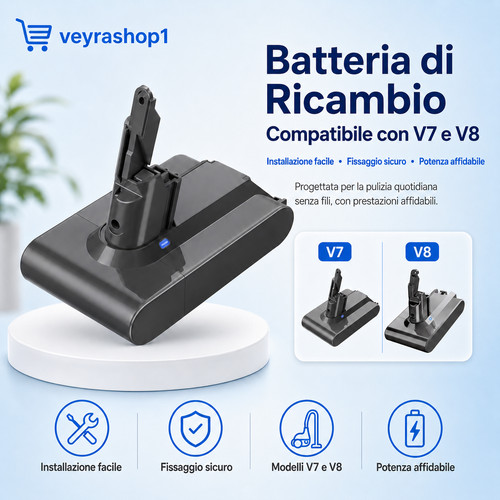 Batteria per dyson v8 - dyson,