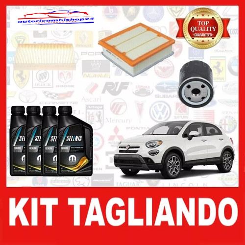 Kit tagliando filtri 4 - kit, lt