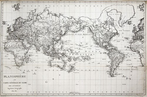 Cartina del mondo originale - del,