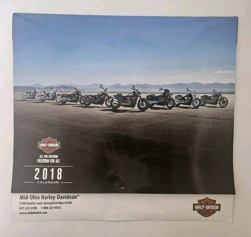Calendario parete harley - calendario,