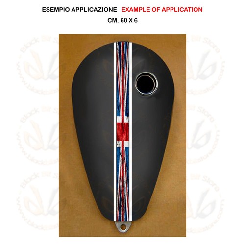 Union jack bianco - , adesivo