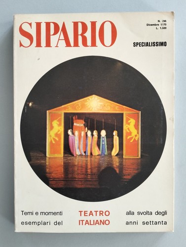 Sipario 296 1970 - sipario, 296/