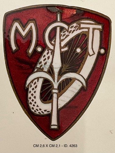 Moto club trieste - trieste, distintivo
