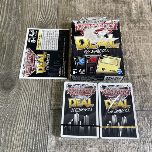 Monopoly millionaire deal card - millionaire,