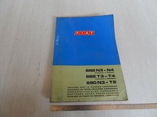 CATALOGO PARTI RICAMBIO SOLO CARROZZERIA ORIGINALE FIAT 682 N3 N4 T3 T4 690 T2