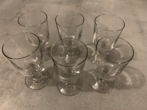 Set sei bicchieri vetro - bicchieri,