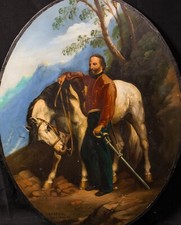 Grande Ritratto XIX secolo di