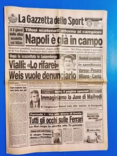 GAZZETTA DELLO SPORT 29 APRILE 1988 VIALLI-JUVENTUS-MAIFREDI-CONNER-PORTOFINO