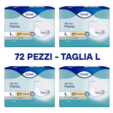 ✅?TENA PROSKIN PANTS NORMAL TG. L - 72 PZ SLIP PANNOLINI MUTANDA INCONTINENZA?