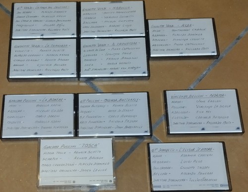 Collezione 10x audio cassette - 10x,