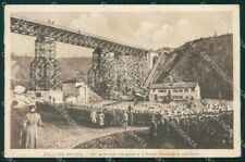 Belluno Città Rovine di Guerra Militari Ponte Sull'Ardo cartolina QT3716