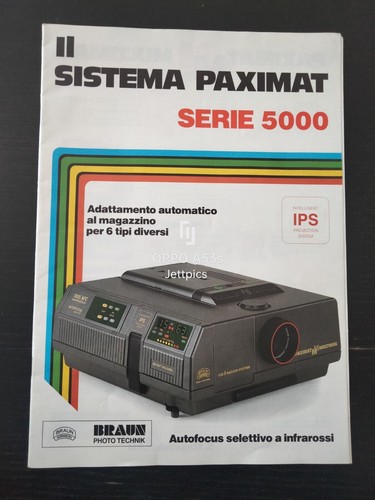 Paximat serie 5000 proiettori - paximat,