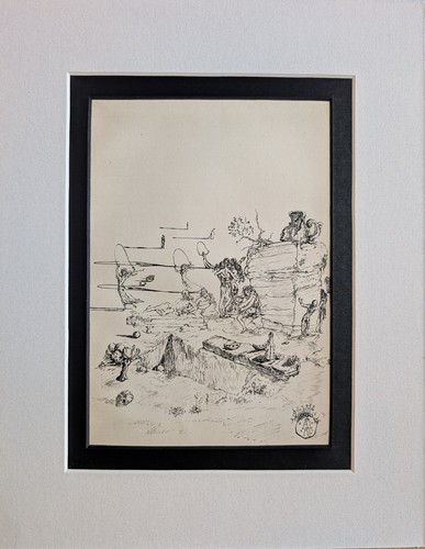 Salvador dali 1944 - salvador, litografia