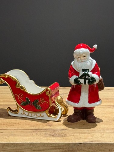 Babbo natale con slitta - babbo,