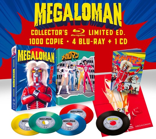 Blu ray cd megaloman serie - 4,