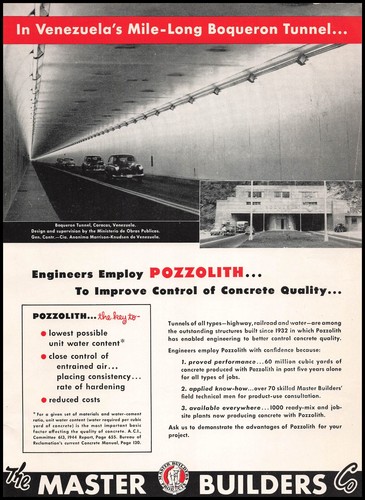 1955 boqueron tunnel caracas - boqueron,