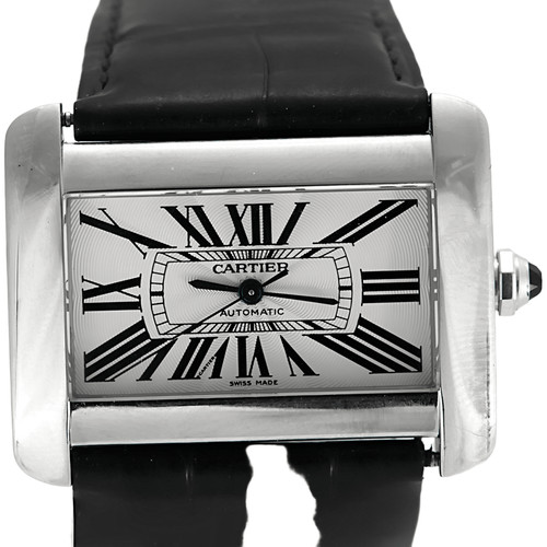 Cartier tank divan montre - cartier,