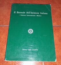 II BIENNALE DELL'INCISIONE ITALIANA SEZIONE INTERNAZIONALE MESSICO CATALOGO 1969