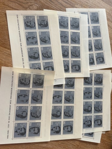 Germania bundespost 10x blocco - bundespost,