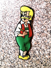 BEBE GALBANI GEPPETTO N.11 EUROVINIL FIGURA GONFIABILE OTTIMA TIPO PLASTECO