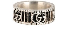 Anello Gucci GG Argento
