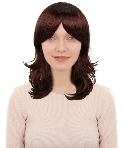 Shag wavy dark auburn - shag,