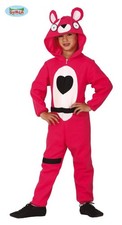 Costume orso rosa bambino