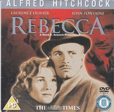REBECCA ( THE TIMES Newspaper DVD ) ALFRED HITCHCOCK