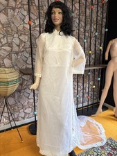 Abito da sposa bianco vintage