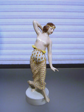 Antica statuina porcellana