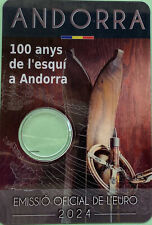 Andorra 2 euro coin card 2024