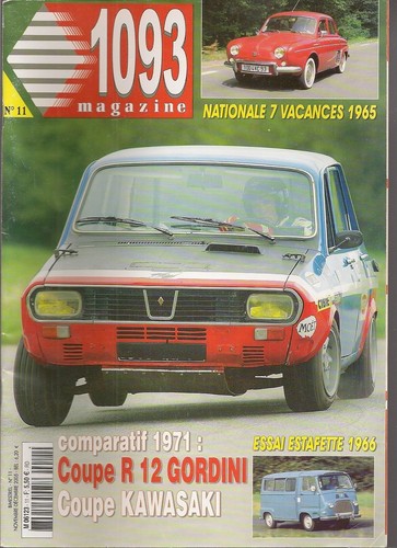 1093 magazine renault 12 - 1093,