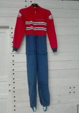 YAMAHA TEAM USA SIX DAYS 1981 ISOLA D'ELBA ITALY *TUTA MECCANICO MECHANICAL SUIT