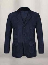Blazer uomo blu navy due